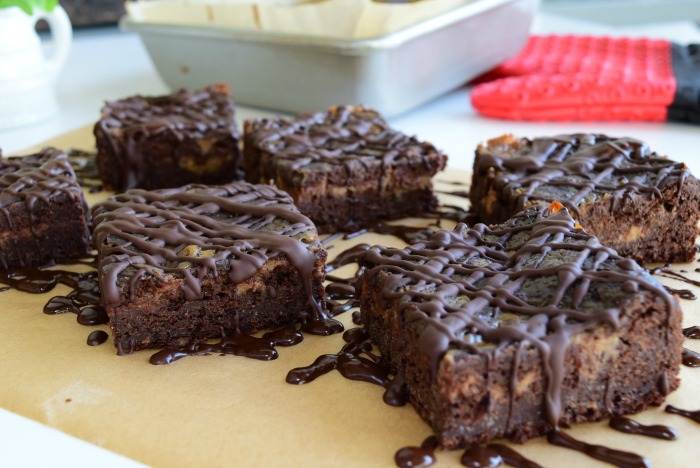 Caramel Swirl Brownies – Vegan and Gluten-Free