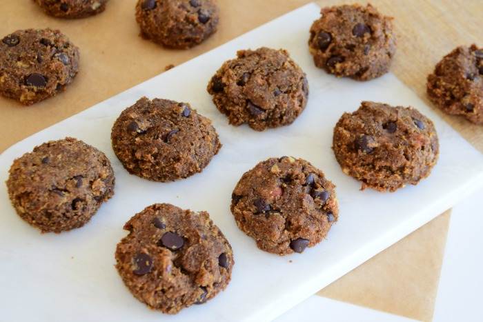 Vegan & Gluten-Free Chocolate Almond Cookies