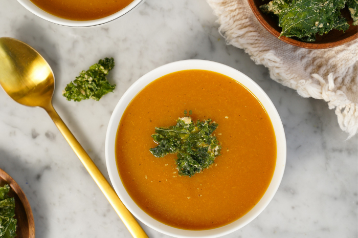 Carrot Soup with Turmeric & Ginger