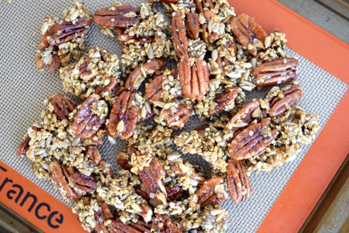 Candied Pecan Clusters