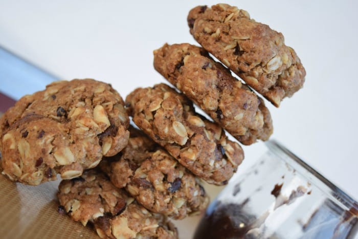 Not-ella Stuffed Oatmeal Cookies