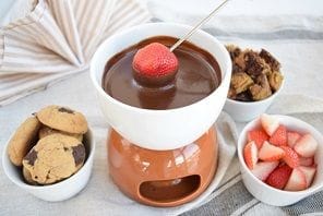 Coconut Chocolate Fondue