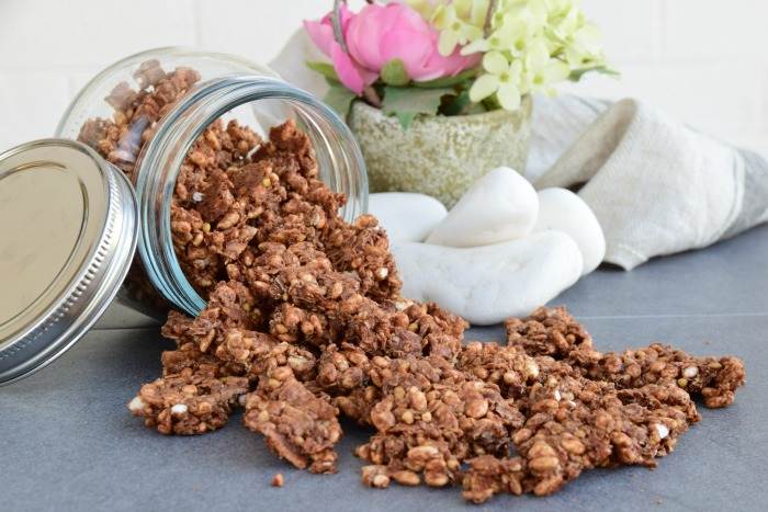 Buckwheat & Krispies Chocolate Granola