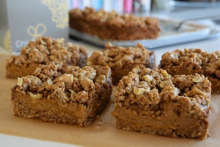 Pumpkin Oat Bars