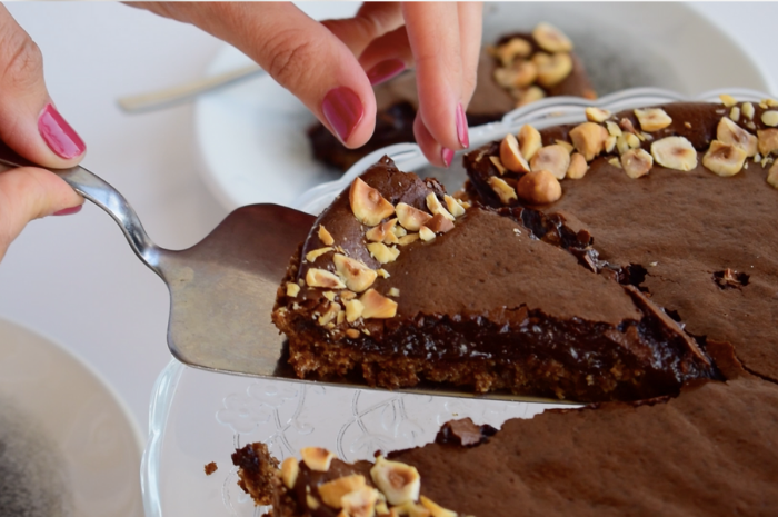 Healthy Chocolate Nutella Tart & Book Review