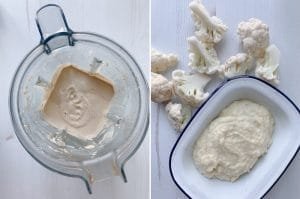 القرنبيط المهروس بالدخن